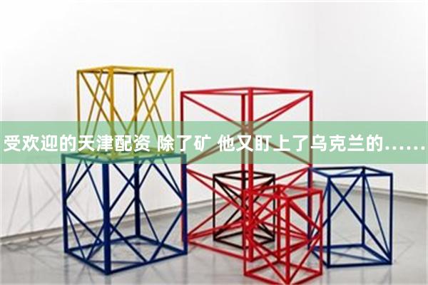 受欢迎的天津配资 除了矿 他又盯上了乌克兰的……