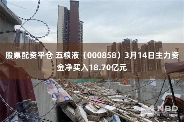 股票配资平仓 五粮液（000858）3月14日主力资金净买入18.70亿元