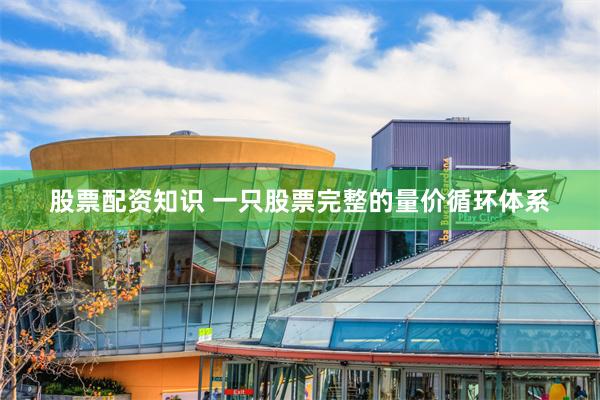 股票配资知识 一只股票完整的量价循环体系